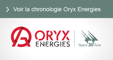 Voir la chronologie Oryx Energies